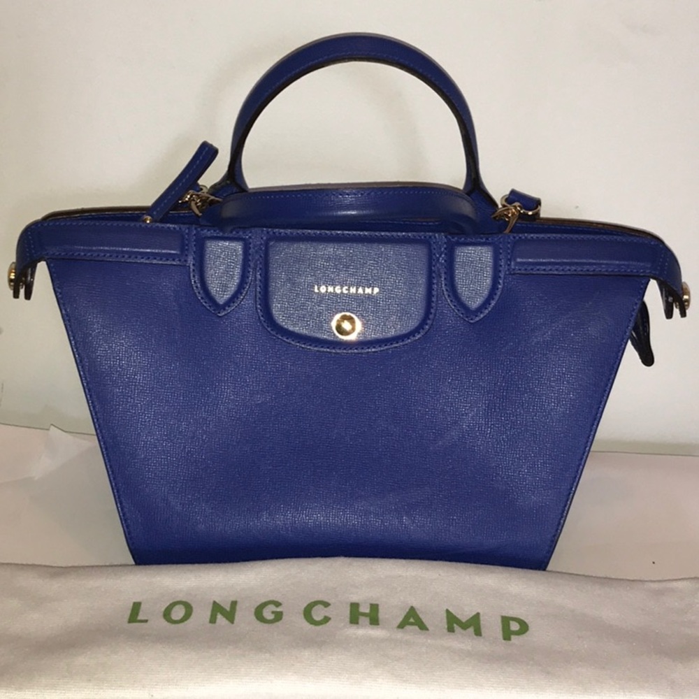 LONGCHAMP Penelope blue bag. - Picture 6 of 13